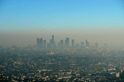 Загрязнение воздуха в городе