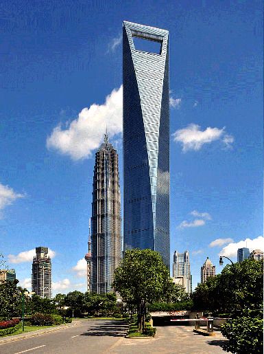 Всемирный финансовый центр в Шанхае