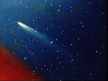 Космическая пыль в кометах
